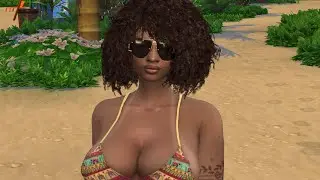 The Sims 4 Game Test | Custom Sim: Ana Paula dos Santos (CC Showcase)