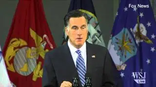 Romney Criticizes Obama's Foreign Policy