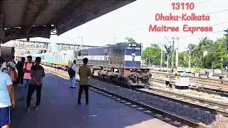 13110 | Dhaka- Kolkata Maitree Express | Indian Railways | International train
