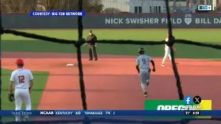 Ducks baseball open series against Buckeyes