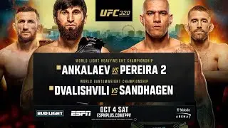 [ASMR] My Predictions For UFC 320 | FINALLY UFC IS BACK !!