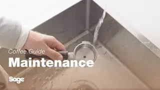 The Oracle&trade; Touch | A cleaning guide to the portafilter and filter basket | Sage Appliances UK