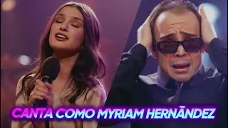 😮 17 años y canta como Myriam Hernández… ¡una leyenda viva! 🎤🔥