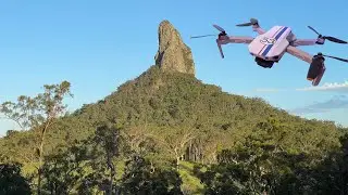 Herbie Visits the Glasshouse Mountains  - [DJI Mini 2 - 4K drone videos]