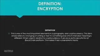 Blockchain Definitions: Enterprise Ethereum Alliance, ERC-20,  Emission, Encryption, and Escrow