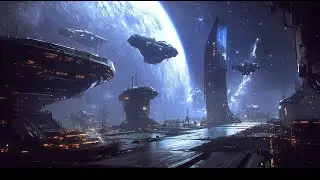 🚀 Space Base – Cosmic Command Soundtrack 🌌 | Cinematic Sci-Fi Music & Deep-Space Art Journey