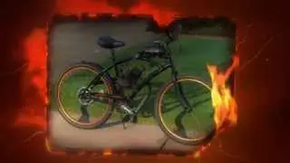 Motorized bicycle One-Day Build with Boy Go Fast engine kit and Kent La Jolla bike