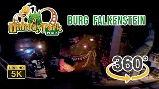2019 VR 360 5K Burg Falkenstein Dark Ride On Ride Ultra HD POV Holiday Park Germany