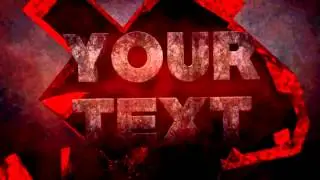 Free Intro Template -  Wall Crumble -  CINEMA 4D +Thrausi