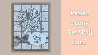 Prized Peony Get Well Card