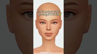making sims while getting STONED!🍃😳 #sims4 #sims #thesims4 #shorts