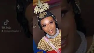 Queen jay representing the Efik Bride 🏳️&zwj;🌈