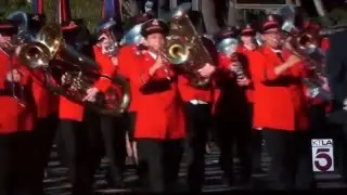 2016 Rose Parade on KTLA - The Salvation Army Tournament of Roses Band