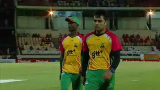 CPL17  Highlights M12: St. Lucia Stars v Guyana Amazon Warriors