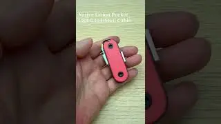 Native UnionのUSB-Cケーブル「Native Union Pocket USB-C to USB-C Cable」紹介