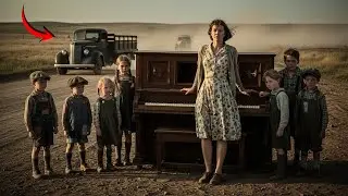 Viuda Con Seis Hijos Es Humillada Y Abandonada Con Solo Un Piano Viejo, Pero Ese Fue El Mejor Regalo