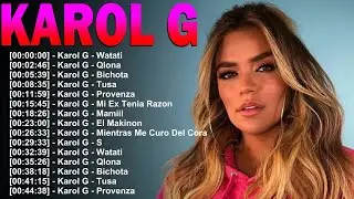Karol G 💃 Reggaetón y Éxitos 2025 ✨ Lo Mejor de Bichota en un Solo Álbum Espectacular