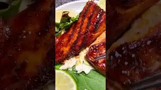 Pan seared salmon #shortvideo #shorts