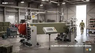 VL MICA Ground Launcher Test Station &ndash; High-Detail 3D Model