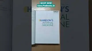 Harrison's Principles of Internal Medicine: 17th Edition SHOP NOW: www.PreBooks.in #shorts #viral