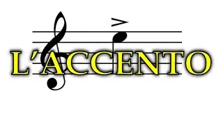 Le diverse tipologie di ACCENTO MUSICALE