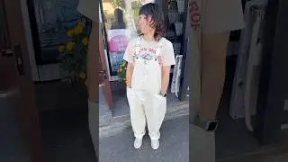 【JAPAN BLUE JEANS】新作ナチュラルカラーのオーバーオールが入荷💁&zwj;♀️✨夏にホワイトコーデで爽やかな装い🩵#アメカジ#earthmarket #オーバーオールコーデ