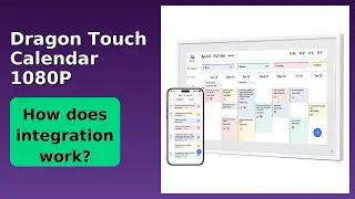 REVIEW (2025): Dragon Touch Calendar 1080P. Features.
