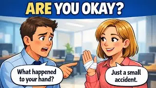 Small Accident at Work? Say This in English 👍