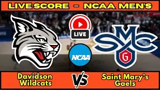 🔴 Davidson Wildcats vs Saint Mary&rsquo;s Gaels | NCAA Men&rsquo;s Basketball | Live Score Update December 7
