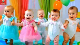 Happy Birthday Song for Babies | Dancing Babies Birthday Dance | Kids Birthday Song