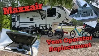 Maxxair Maxxfan vent lid operator replacement