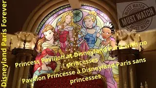Princess Pavillon at Disneyland Paris with no princesses