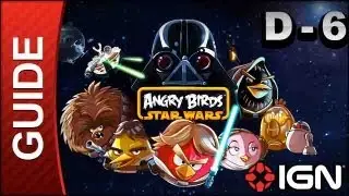 Angry Birds Star Wars - Golden Droid Bonus Level D-6 - 3 Star Walkthrough