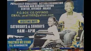 VISIT TO A PHYSICALLY CHALLENGED CENTER IN GHANA