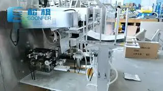 Powder Doypack Bag Packing Machine Tapioca Flour Packaging