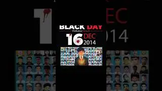 16 december 2014 black day #blackday #apspeshawar