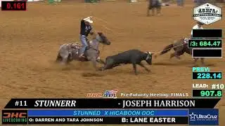 2025 ARHFA Cowtown Classic Pre Futurity Heeling Champion - Joseph Harrison