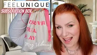 I CHOSE AN &pound;18 FULL SIZE LIPSTICK!! UNBOXING FEELUNIQUE MAY BEAUTY SUBSCRIPTION BOX