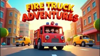 Fire Truck Adventures: A Fun and Educational Song by Sunny Songs