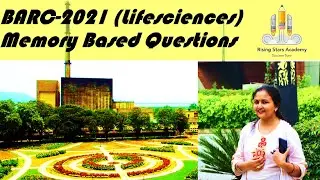 BARC 2021 (LifeScience) I Memory Based Questions I Dr. Charanjeet Kaur