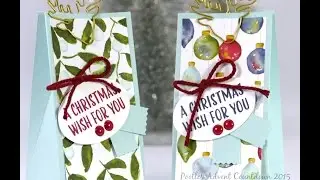 Pootles Advent Countdown #13 Pretty Table Bag Tutorial