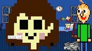 Baldi Battle in Undertale Genocide Ending 2