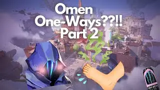 Omen One-Ways NOBODY ever uses??!! PART 2 | Valorant #Shorts