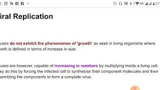 Viral Replication