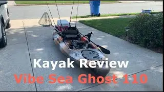 BEST FISHING KAYAK UNDER $1000? || Review and Walkthrough of my Vibe Sea Ghost 110 (2018)