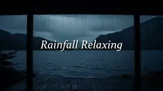 Dark Rainy Night Ambience  Lake, Mountains & Rain Sounds for Deep Sleep, White Noise