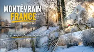 Snow Over Montevrain | A Calm Winter Film | France 🇫🇷