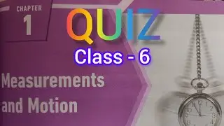 Measurements and motion quiz Pearson iit foundation science olympiad science iit preparation part 1