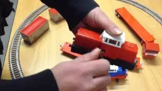 Uhrwerkseisenbahn von Grip. Das beste aus der DDR. DDR Spielzeug.