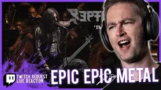 Septicflesh - The Vampire from Nazareth Live 2020 // Twitch Stream Reaction // Roguenjosh Reacts